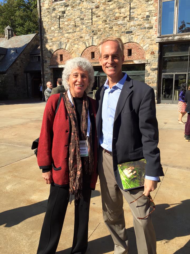 Marion Nestle with Rockland County, NY Hypnotist Jeffrey Rose